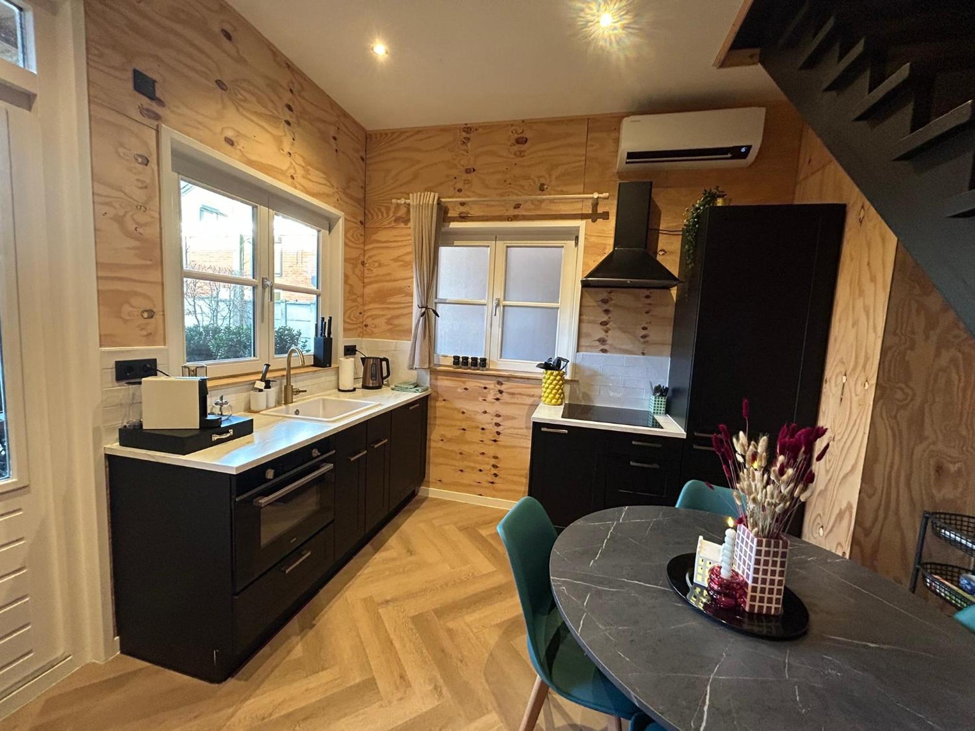 신트 아날란트 Tiny House Thuus 빌라 외부 사진